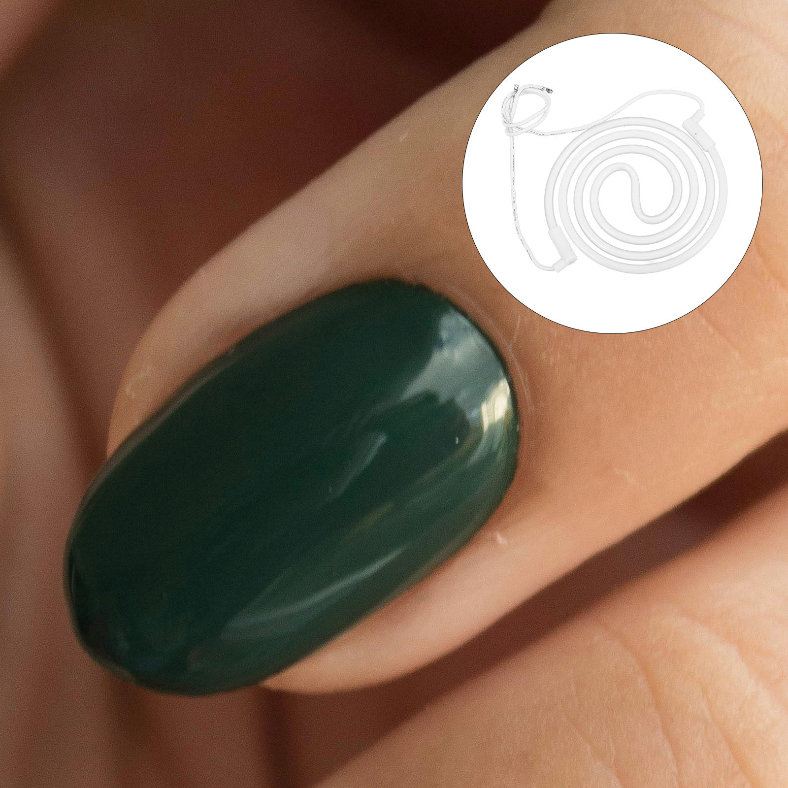 Nail Art Gel Polish - LED 젤 폴리쉬 램프 튜브 스파이럴