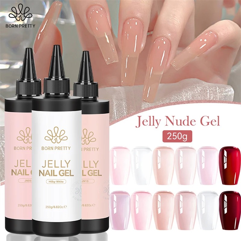 Nail Art Jelly - BORN PRETTY 250g 젤리 밀키 화이트