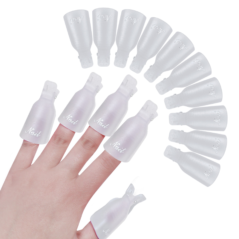 10개/봉투 네일아트 딥핑캡 클립 네일 클리닝 매니큐어 - Nail Art Gel Polish 리뷰 및 가격