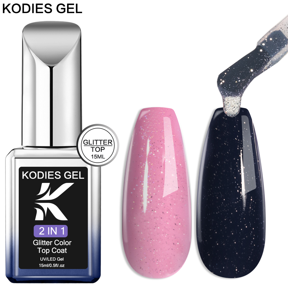 KODIES 젤 스타라이트 탑 코트 젤 매니큐어 15M - Nail Art Chrome 리뷰 및 가격