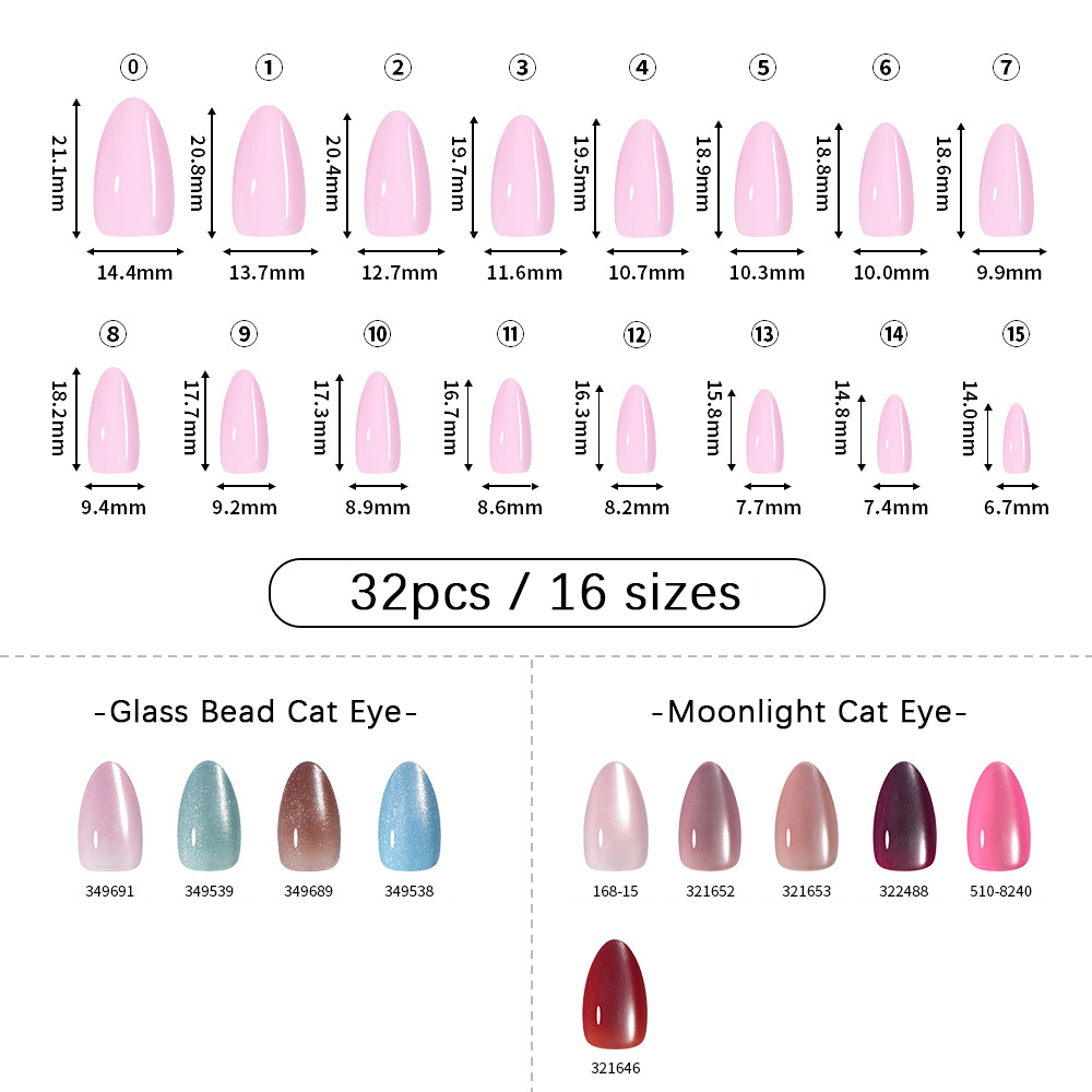 VITAGWX 32개 프레스온 네일 아몬드 네일 팁 페 - Nail Art Inspo 리뷰 및 가격