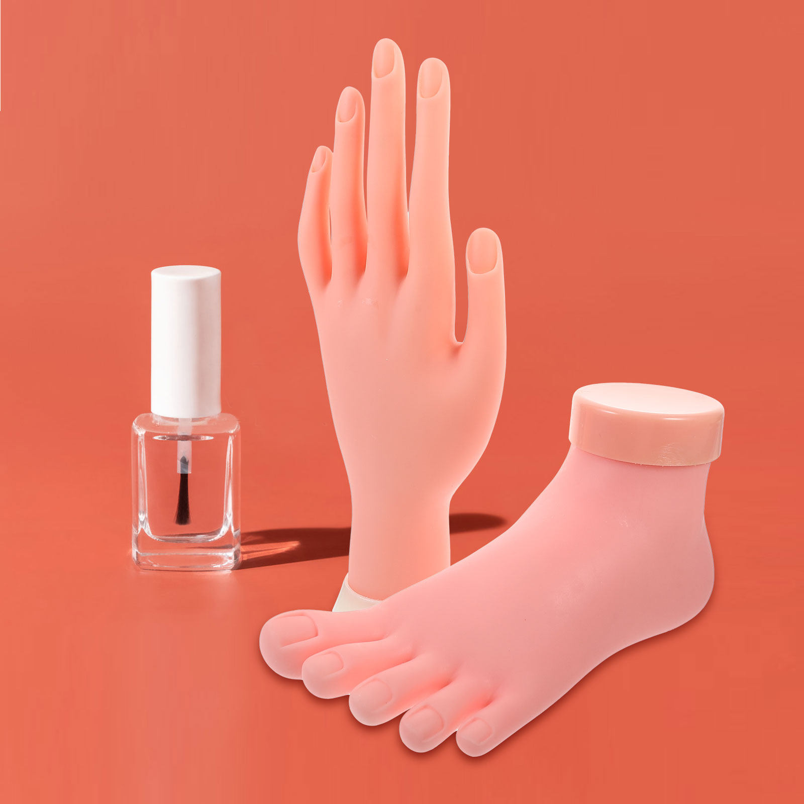 2Pcs 매니큐어 훈련 가짜 손 발 네일 아트 연습 도 - Nail Art Fake Nails 리뷰 및 가격
