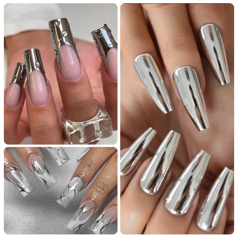 Mttssii 8ml 슈퍼 실버 메탈릭 페인팅 젤 네일 - Nail Art Chrome 리뷰 및 가격