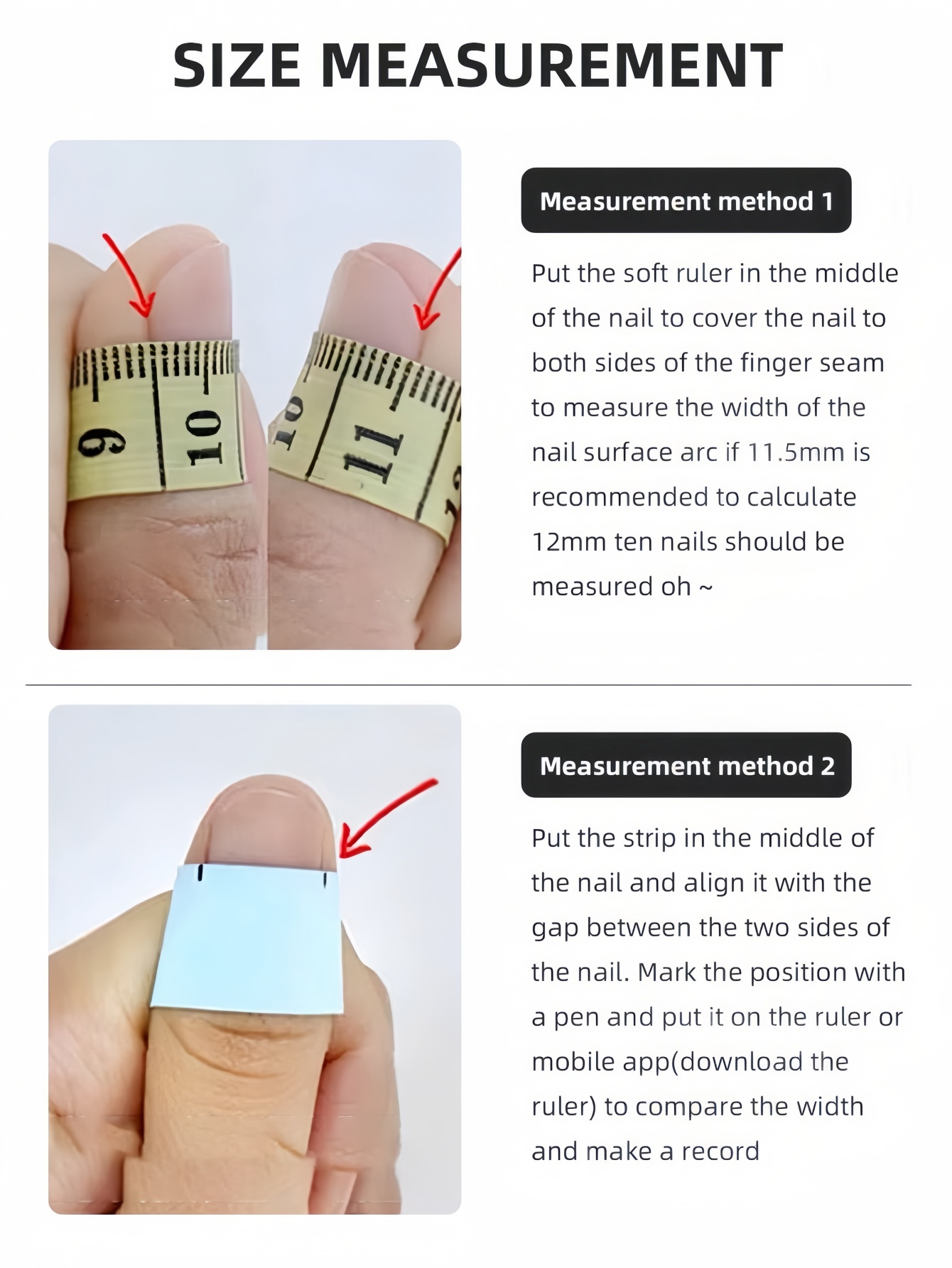 10피스 롱 트라페조이드 프레스온 네일, 누드 밀크티  - Nail Art Simple Elegant 리뷰 및 가격