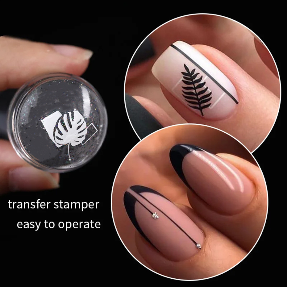 네일 스탬프 플레이트 퓨어 클리어 젤리 네일 아트 스탬 - Nail Art Jelly 리뷰 및 가격