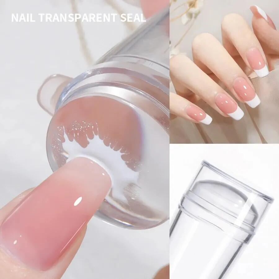 네일 스탬프 플레이트 퓨어 클리어 젤리 네일 아트 스탬 - Nail Art Jelly 리뷰 및 가격