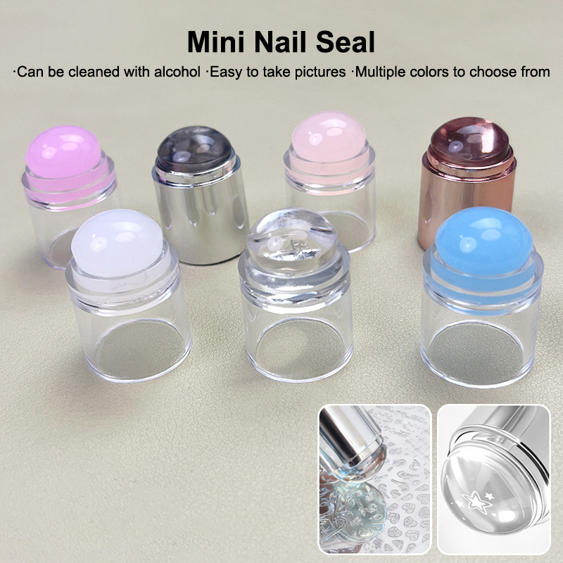 【Peace】지울 수 있는 미니 싱글 헤드 실리콘 씰  - Nail Art Jelly 리뷰 및 가격