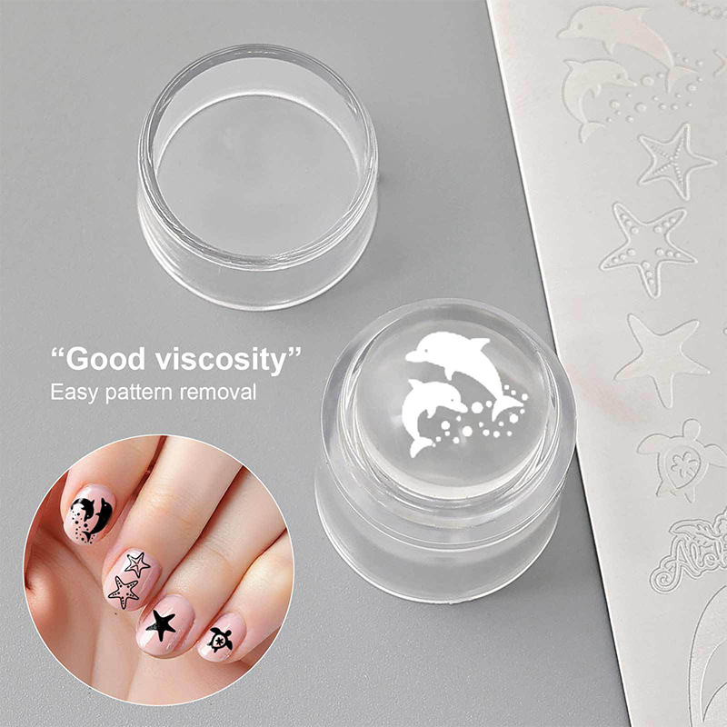 【Peace】지울 수 있는 미니 싱글 헤드 실리콘 씰  - Nail Art Jelly 리뷰 및 가격