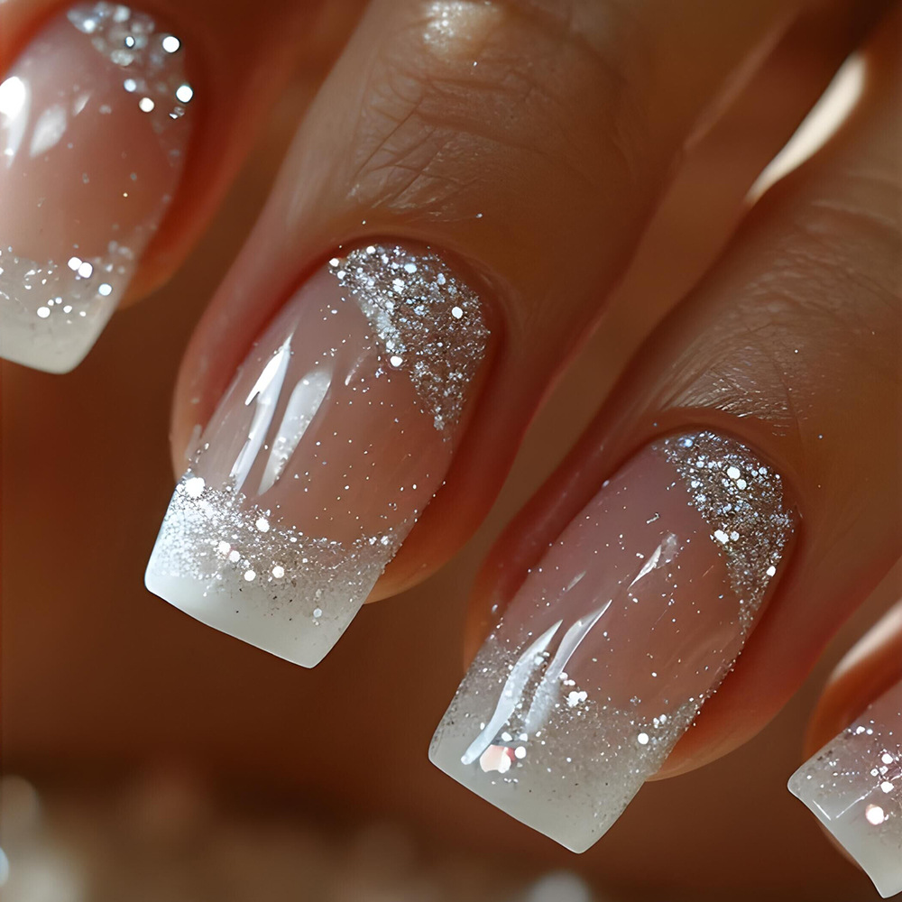 24개/세트 여성용 중간 사이즈 사각형 가짜 손톱, 누 - Nail Art Inspo 리뷰 및 가격