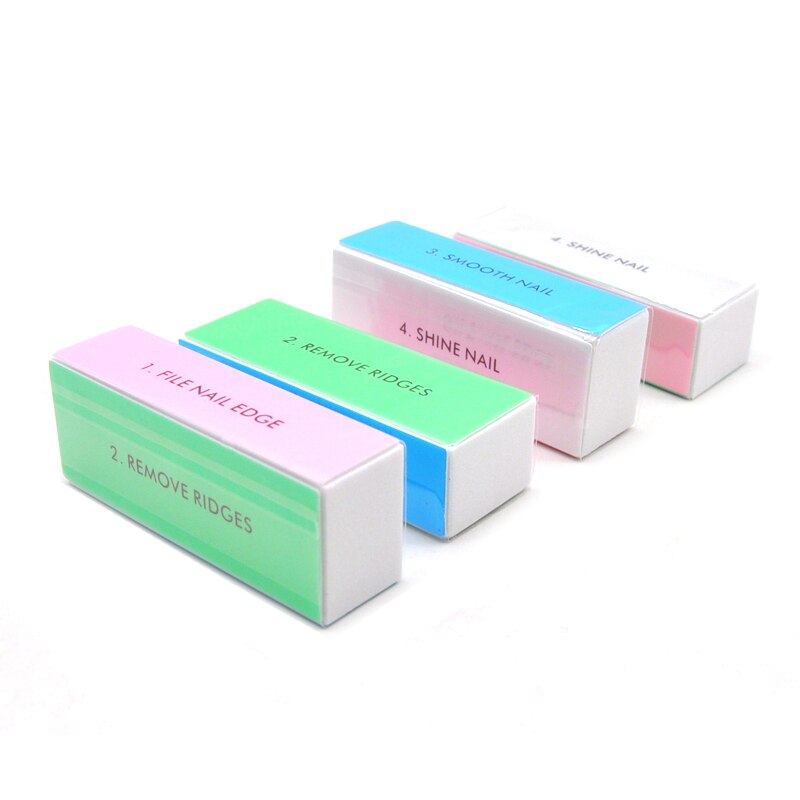 5pcs 다채로운 버핑 블록 4 웨이 네일 버퍼 블록  - Nail Art Glossy 리뷰 및 가격