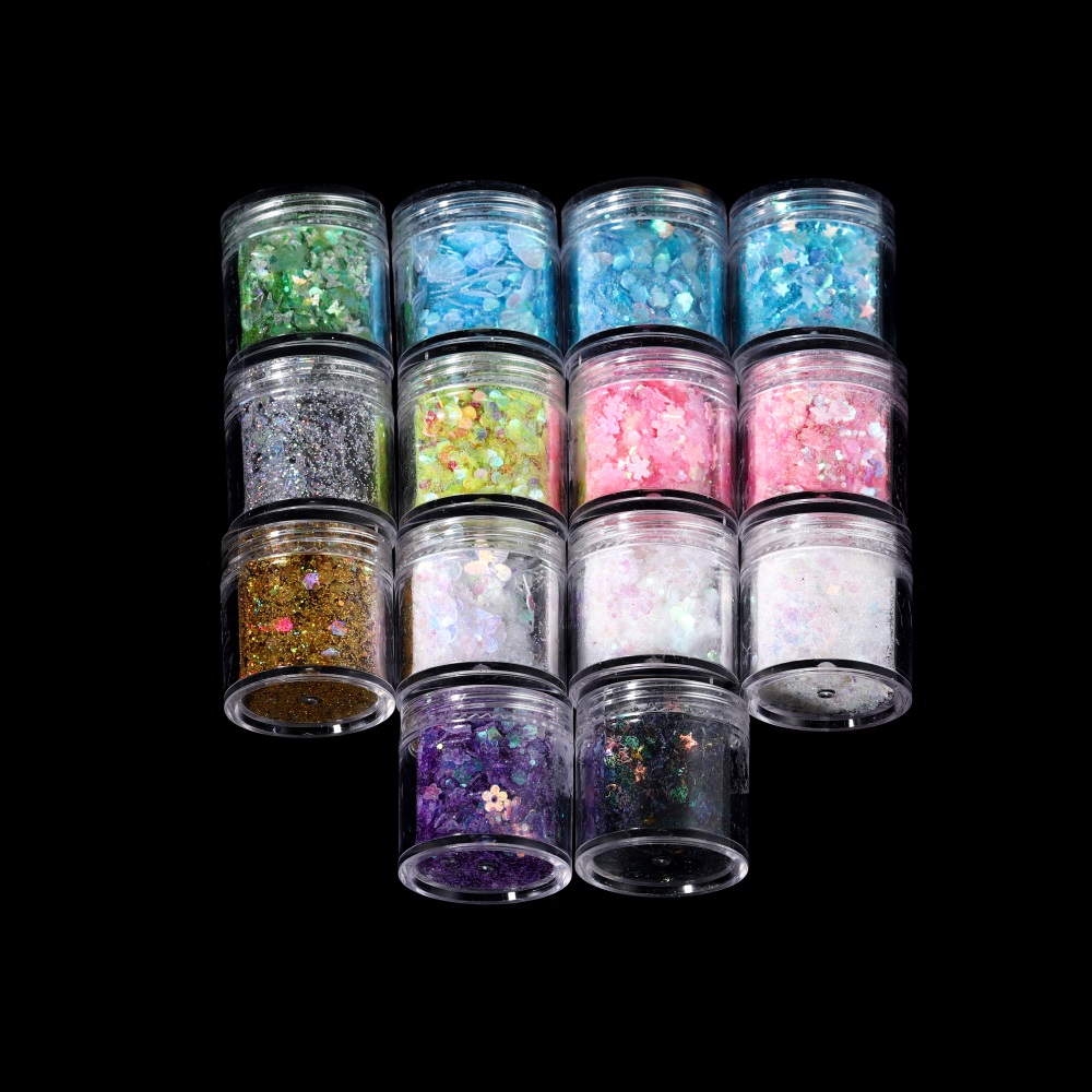 10 ml/상자 반짝이 에폭시 수지 충전 믹스 DIY  - Nail Art Glossy 리뷰 및 가격