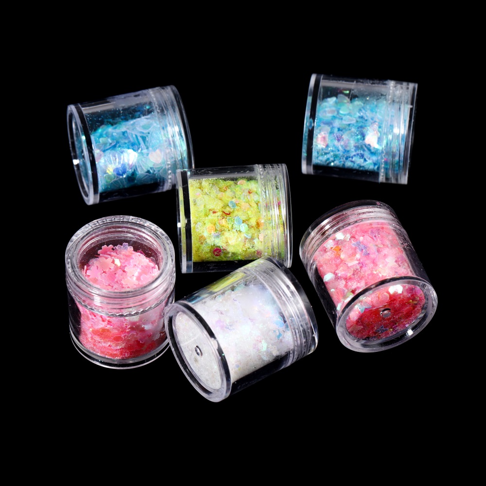 10 ml/상자 반짝이 에폭시 수지 충전 믹스 DIY  - Nail Art Glossy 리뷰 및 가격