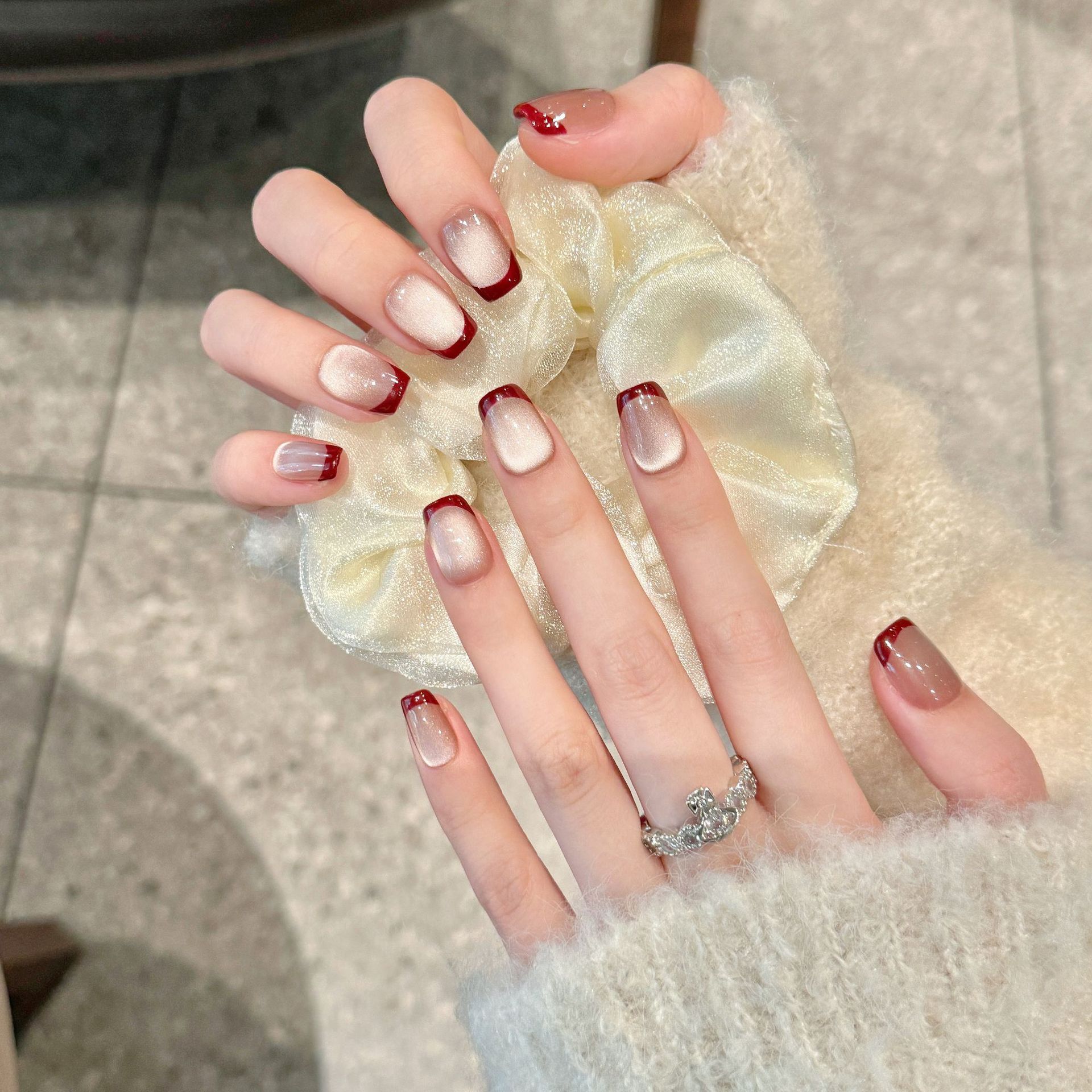 10개 수제 프레스드 코핀 네일 아트, 멋진 인조 손톱 - Nail Art Simple Elegant 리뷰 및 가격