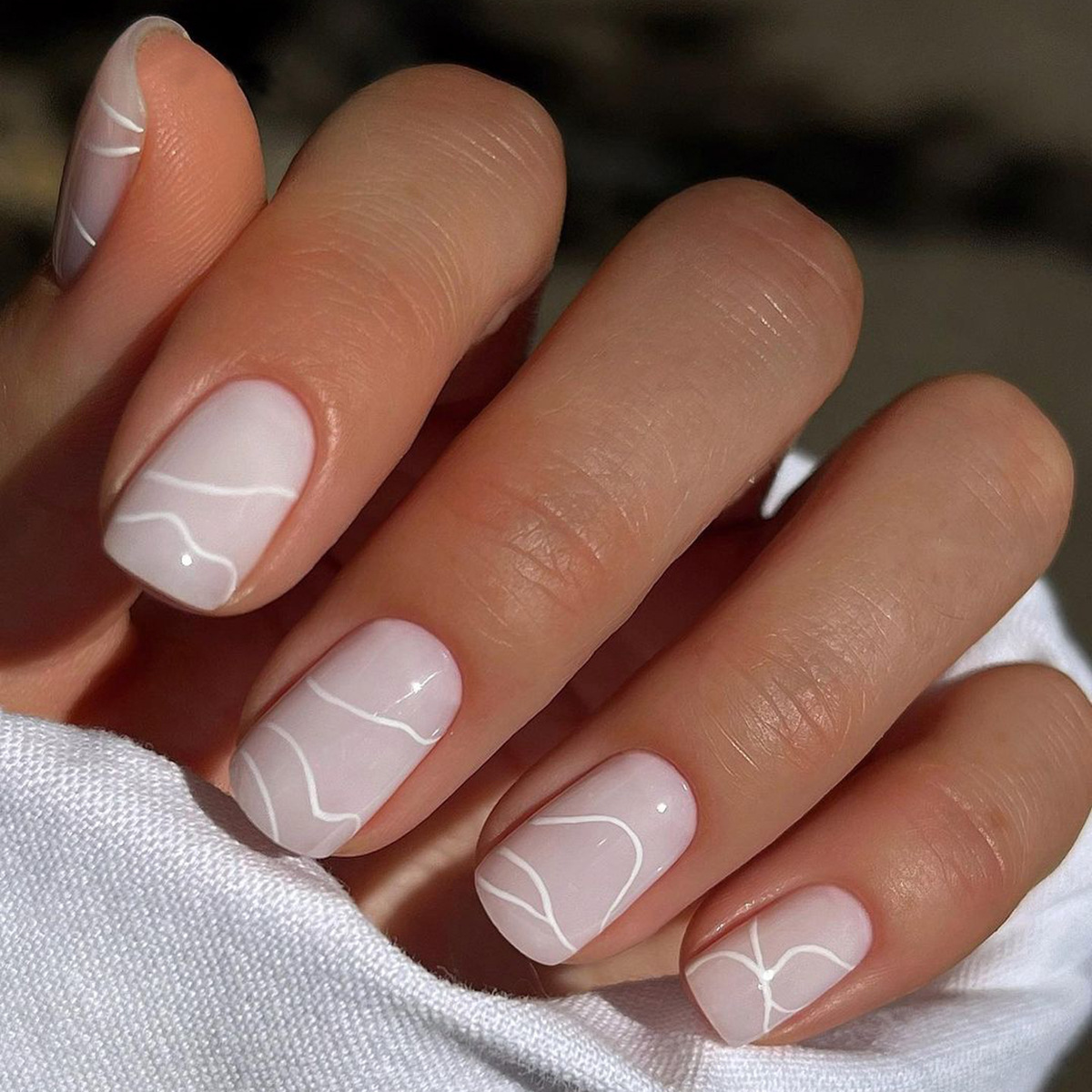 24개 여름 오렌지 스퀘어 네일 아트 심플하고 우아한  - Nail Art Simple Elegant 리뷰 및 가격