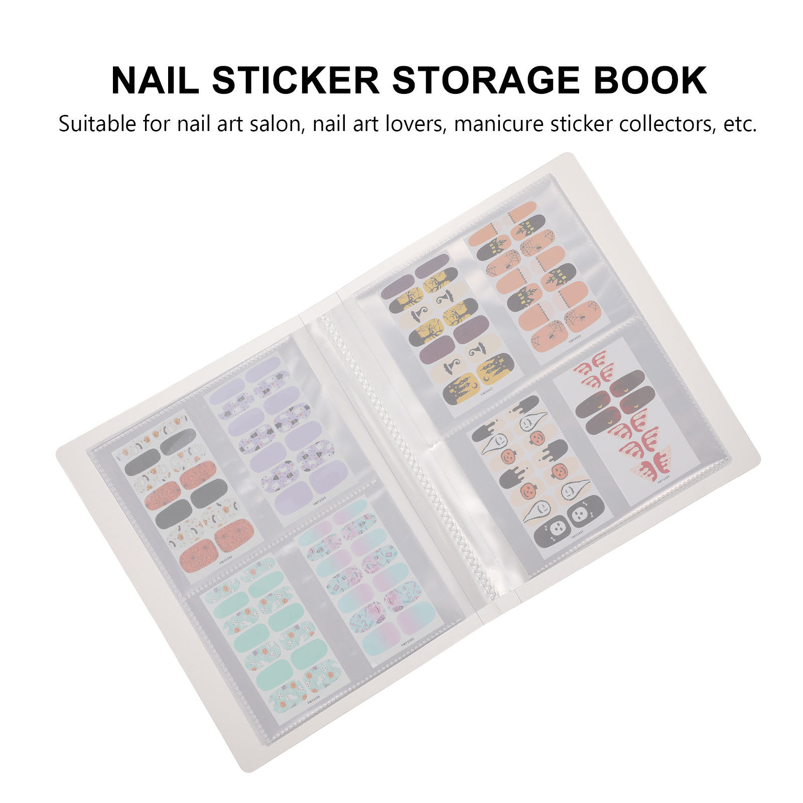 1개입 심플하고 우아한 네일 아트 스티커 정리북, 수집 - Nail Art Simple Elegant 리뷰 및 가격